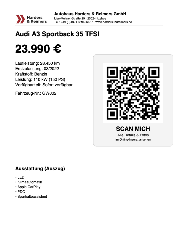 AutoQR Screenshot 2